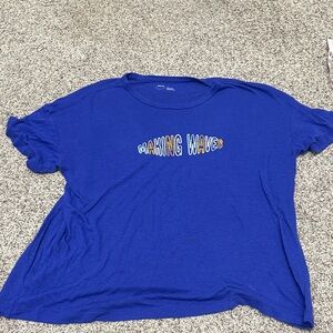 aerie Royal Blue Crewneck Tee